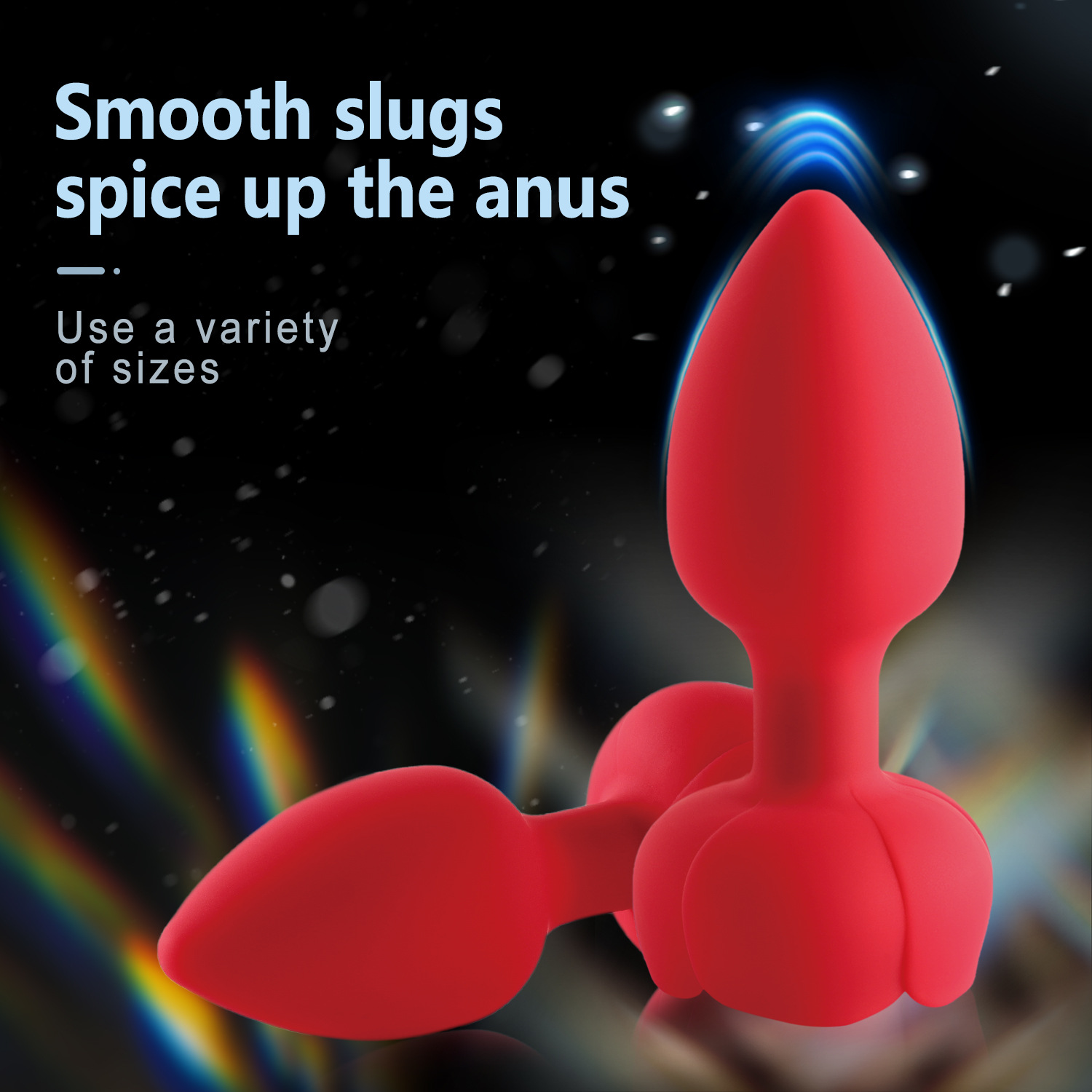 Red--Colorful Glowing Adult Sex Toys